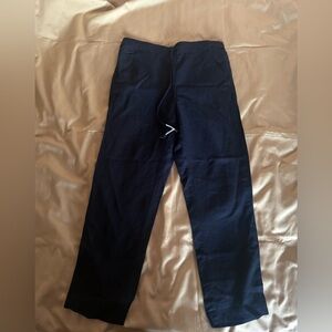 J. Crew Women's Drawstring Blue Pants Size Small
